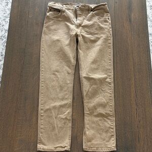 Wrangler Men’s Authentics Tan Denim Jeans